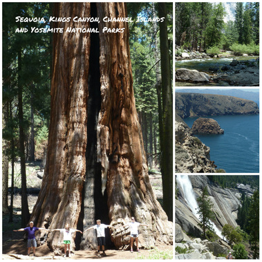 Yosemite, Sequoia & Kings Canyon and Channel Island National Parks in California. An awesome road trip vacation. 