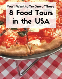Check out these 8 food tours from across the USA. It's a great way to get to know a city. 