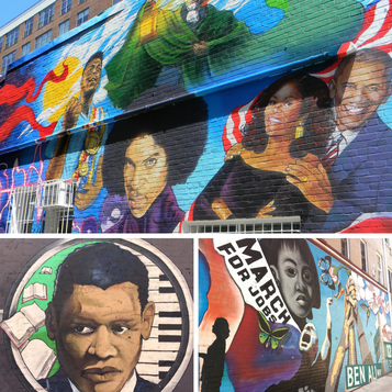 DC has so much cool street art, especially in the neighborhood near the iconic Ben's Chili Bowl.
