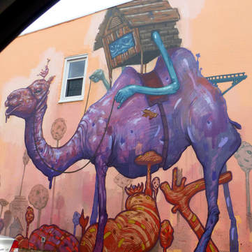 One of the 100 murals to be found in Richmond, VA | 5 Cities in the USA with Fascinating Street Art #streetart