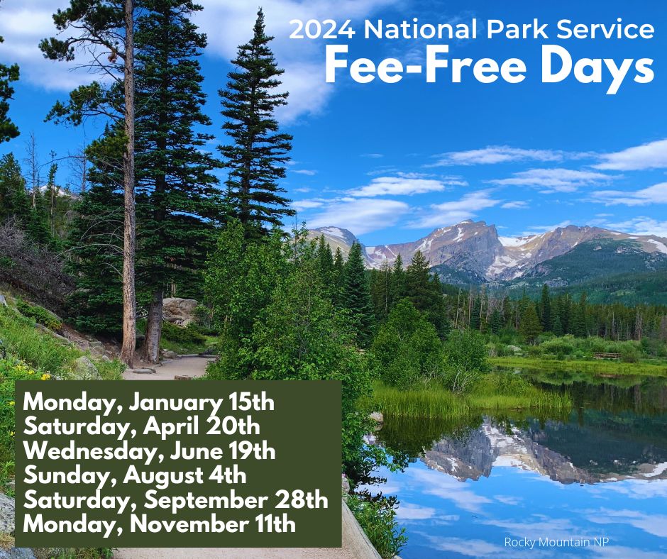 Take advantage of the 2021 National Park Free Entrance Days to visit a national park near you. 