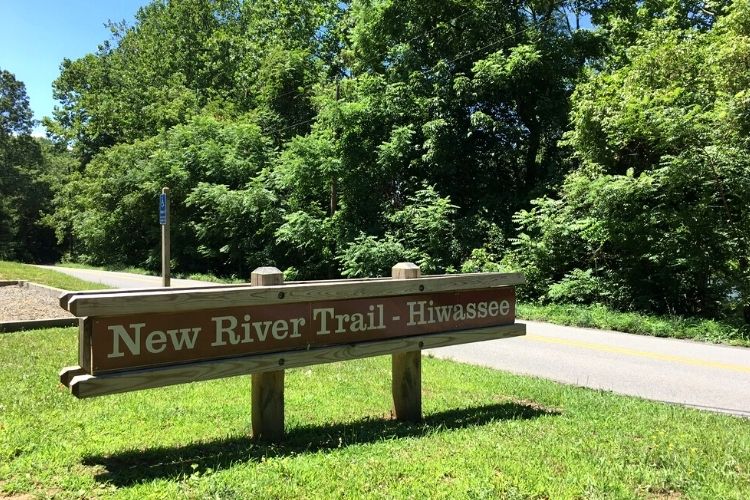 Visit Virginia's New River Trail State Park for biking, hiking, horseback riding and water fun. 