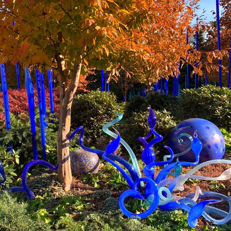 The glass exhibition at Chihuly Garden & Glass | 4 Fun Things to Do in the Seattle Area