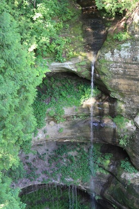 Starved Rock State Park in Illinois. One of 8 state parks to visit this fall.