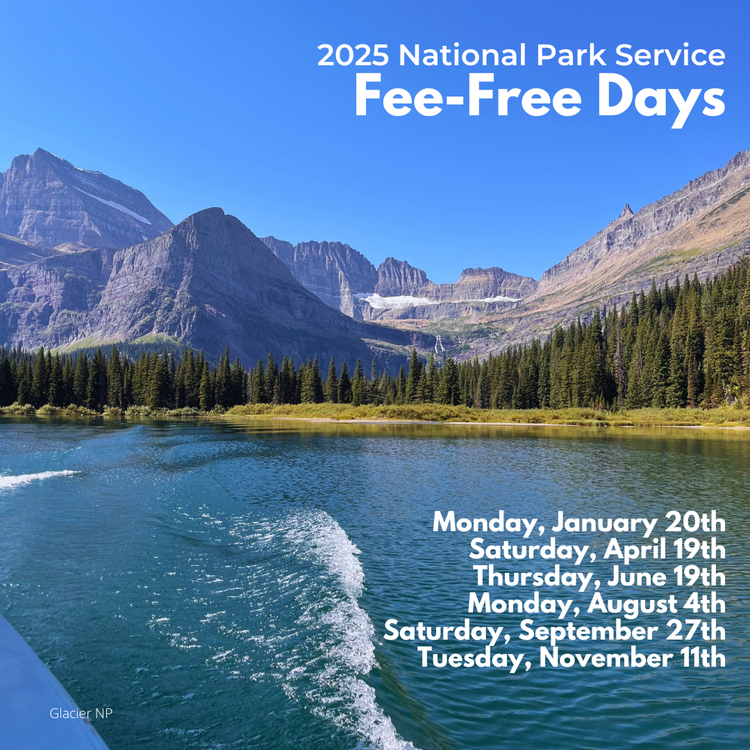 Take advantage of the 2021 National Park Free Entrance Days to visit a national park near you. 
