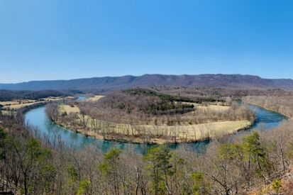 View from Culler's Overlook, Shenandoah River State Park