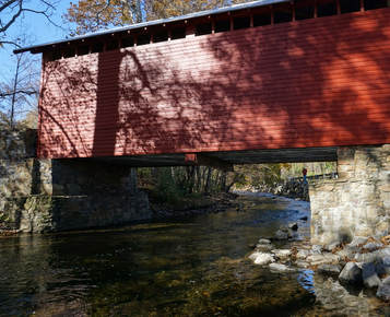 So many great photo opportunities at Roddy Road Covered Bridge in Frederick County, Maryland. It's a great day trip from the DC area.