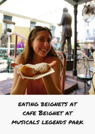 Sample beignets at Cafe Beignet while listening to live jazz music! | How to Spend 4 Days Eating in New Orleans