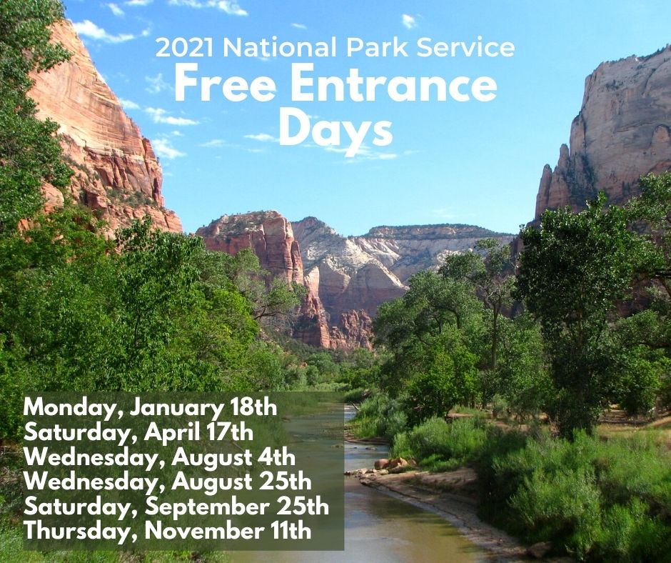 National Park Service Free Days Valli Anneliese