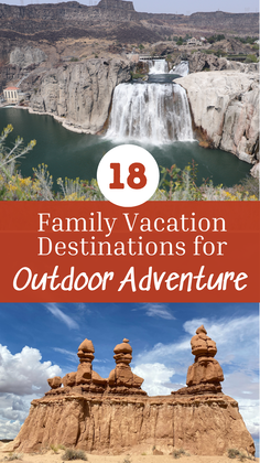 Explore ideas for an active family vacation with destinations that range from mountains and lakes to beaches and parks all across the USA.