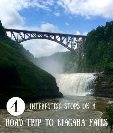 Taking a road trip to Niagara Falls? Here's 4 interesting spots to see along the way. #stateparks 