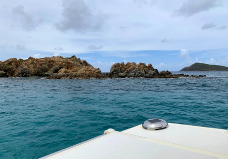 Our half day sailing adventure with Virgin Magic Charters included a snorkeling stop at Le Duc Cay. #StJohn #USVI 