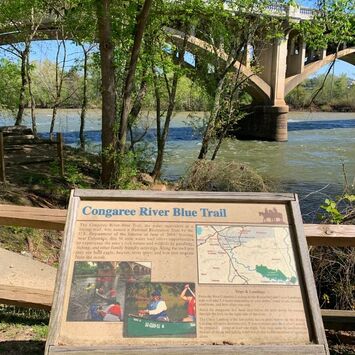 Love when cities have nature trails so close to downtown like Riverwalk Park | 7 Fun Things to Do in Columbia, South Carolina #RealColumbiaSC