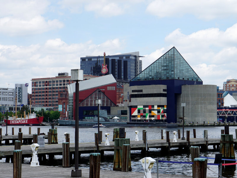 Love the view at Baltimore's Inner Harbor! | Day Tripping for Museum Fun from the DC Area