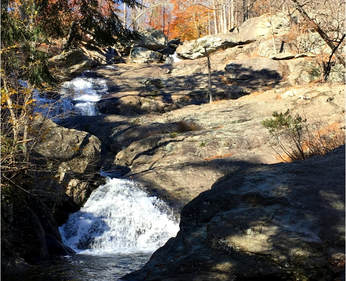 Cunningham Falls, located at Cunningham Falls State Park in scenic Frederick County, Maryland.