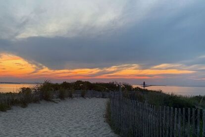 Sunset at Cape Henlopen State Park