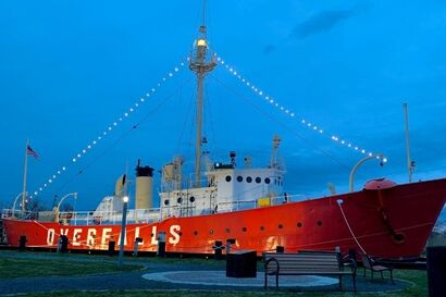 Lightship Over falls - 10 Fun Things to Do in Lewes Delaware