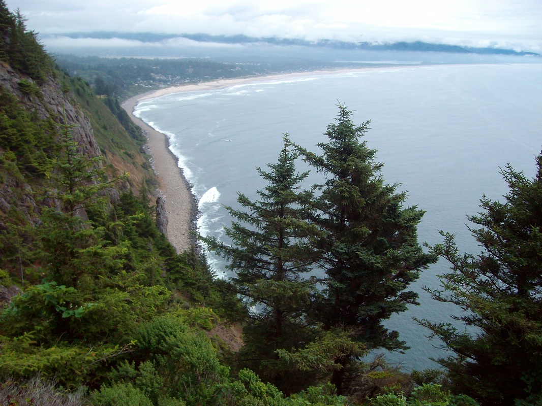 Nice views driving down the Oregon coast.
