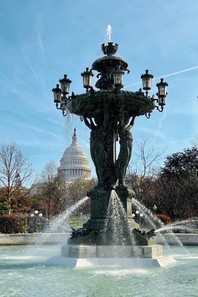 Bartholdi Fountain - 5 Outdoor Activities to Try in Washington, DC
