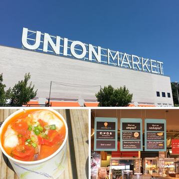 Union Market sign - In the City: 3 Interesting Things to Do in DC