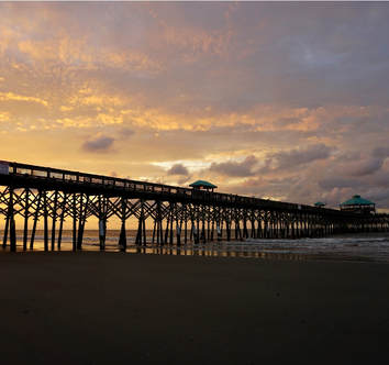 Sunrise Folly Beach Pier