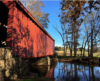 On the Road: 3 Covered Bridges and a Waterfall in Maryland