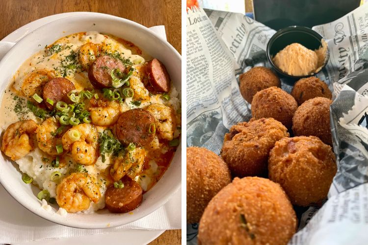 Shrimp and grits from Fun Things to Do in a Weekend on Hilton Head Island