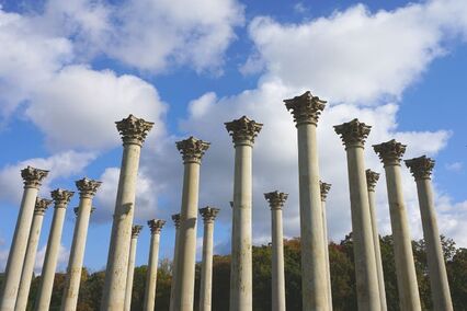 View of the National Capitol Columns - 6 Great Reasons to See the US National Arboretum in DC