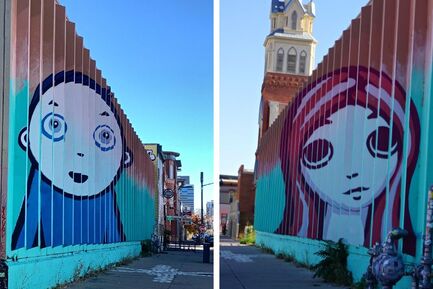 Denver mural Artist Jeremy Burns
