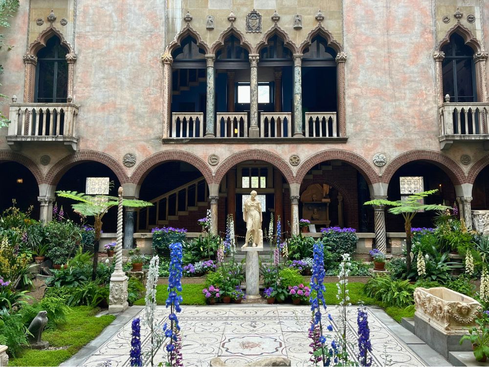Courtyard of Isabella Stewart Gardner Museum