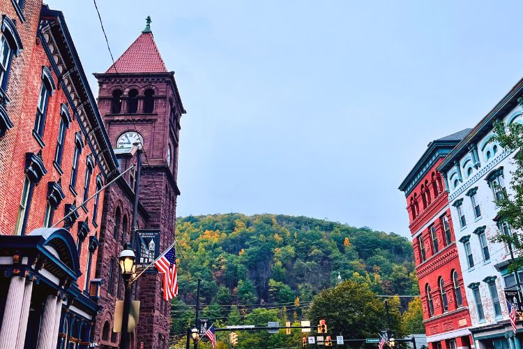 view of buildings in Jim Thorpe PA
