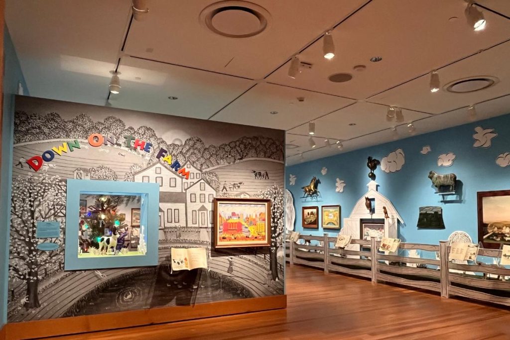 Exhibit at the Abby Aldrich Rockefeller Folk Art Museum