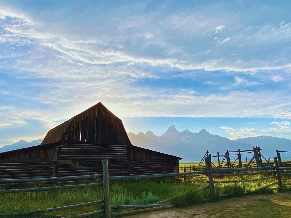 Grand Teton sunset