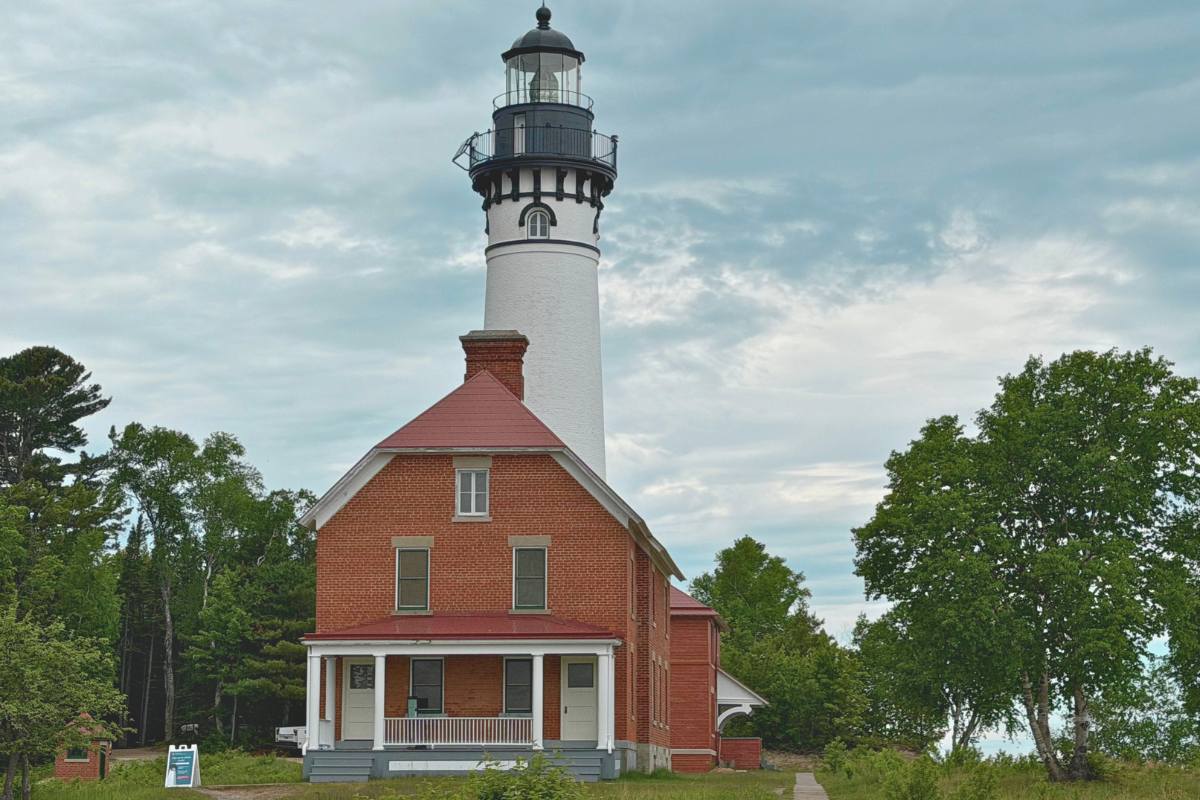 Au Sable Lighthouse Michigan Road Trip